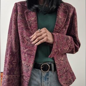 Vintage tapestry blazer